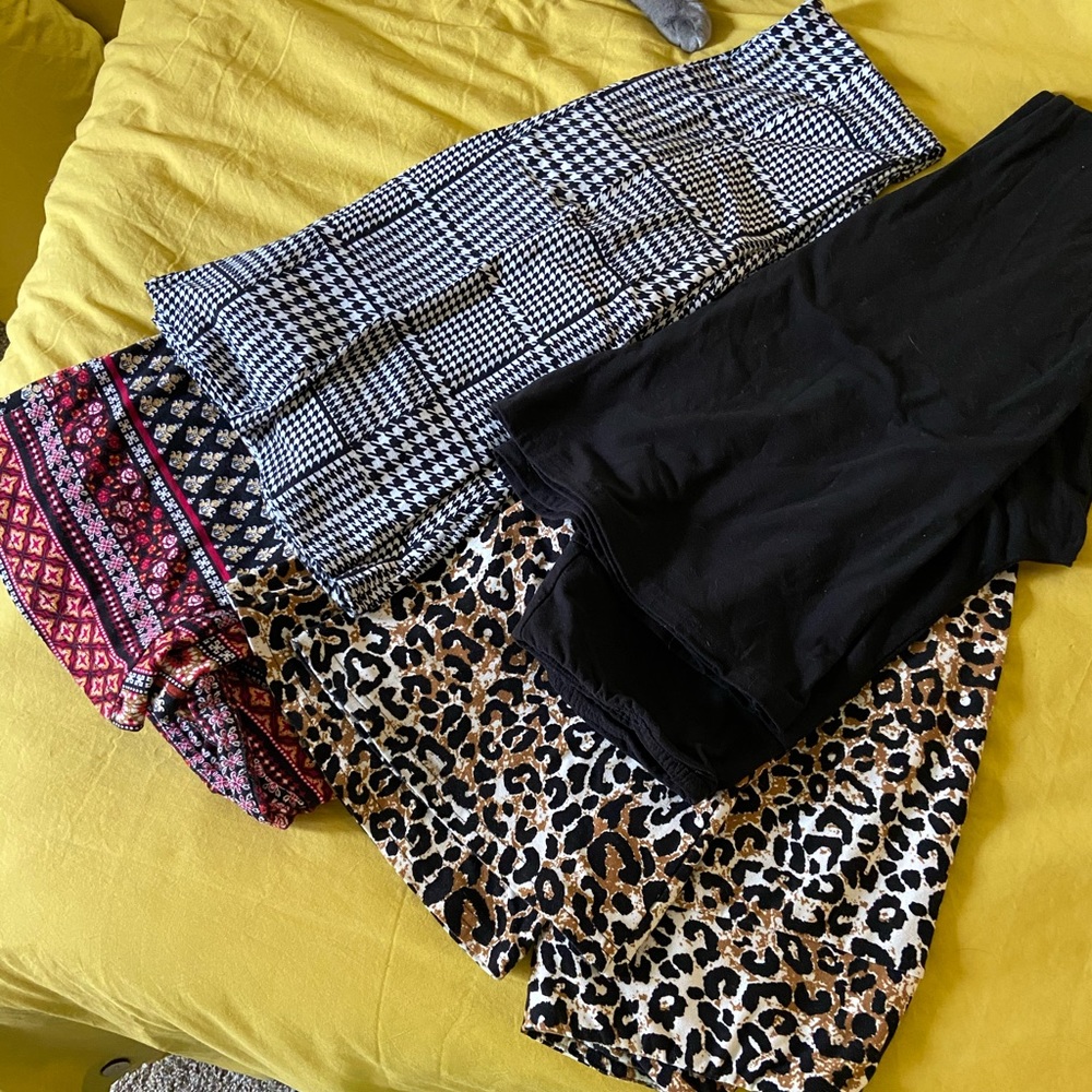 Lot of bell bottom pants